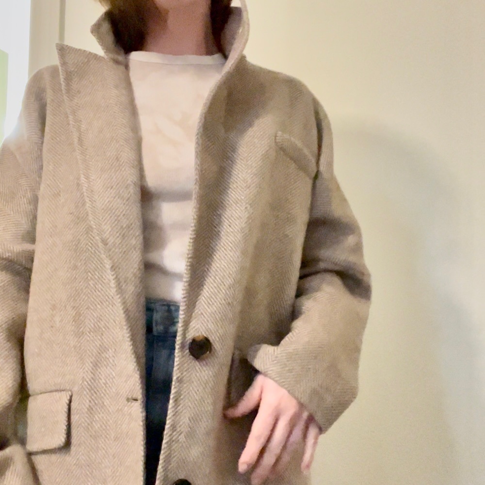 NWT Zara long line jacket